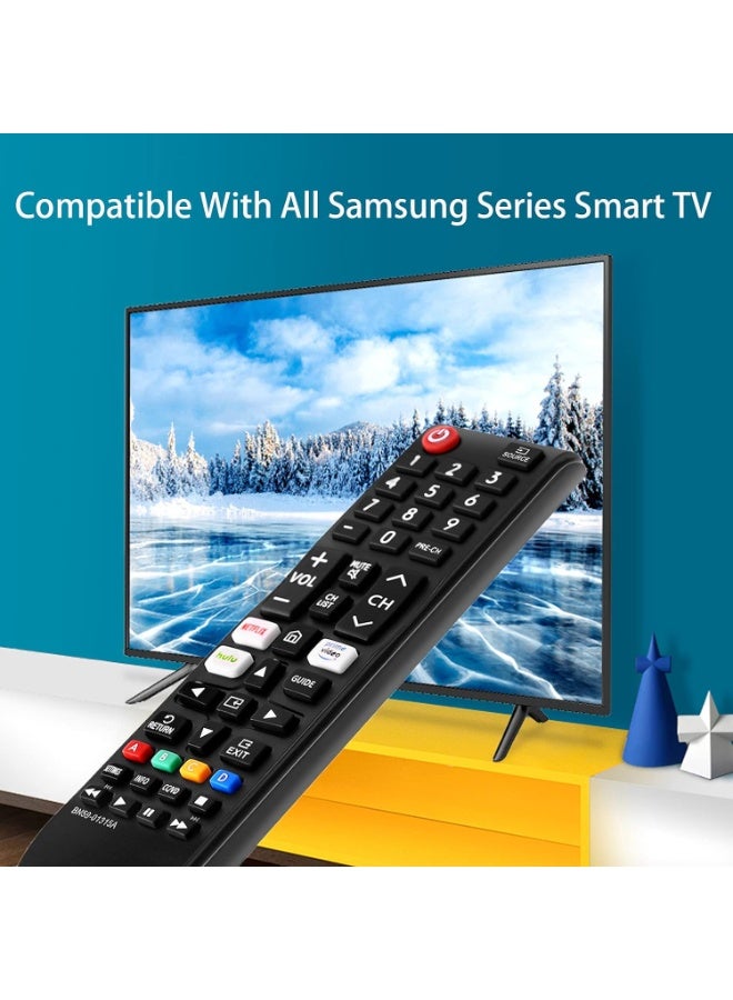 لياكم أحدث جهاز تحكم عن بعد عالمي لجميع أجهزة تلفزيون سامسونج المتوافقة مع جميع موديلات أجهزة التلفاز الذكية Samsung LCD LED HDTV ثلاثية الأبعاد - Image 5