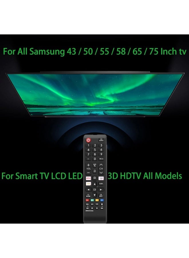لياكم أحدث جهاز تحكم عن بعد عالمي لجميع أجهزة تلفزيون سامسونج المتوافقة مع جميع موديلات أجهزة التلفاز الذكية Samsung LCD LED HDTV ثلاثية الأبعاد - Image 3