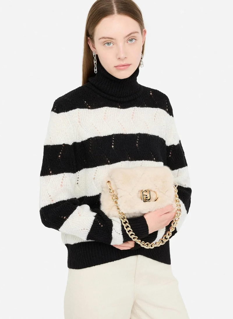 Liu Jo LaPuffy faux fur crossbody bag