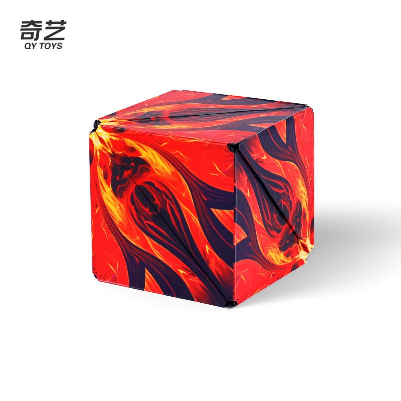 Shake Sound 3D Three-Dimensional Changeable Magnetic Geometric Rubik'S Cube Three-Dimensional Infinite Flip Rubik'S Cube Toy Manufacturers - Image 1