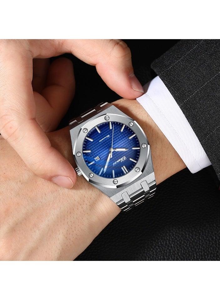 Chenxi Men’s Quartz Wrist Watch with Luxury Modern Design, Water Resistant, Scratch-Resistant Glass, Full Stainless Steel with Elegant Box - Image 4