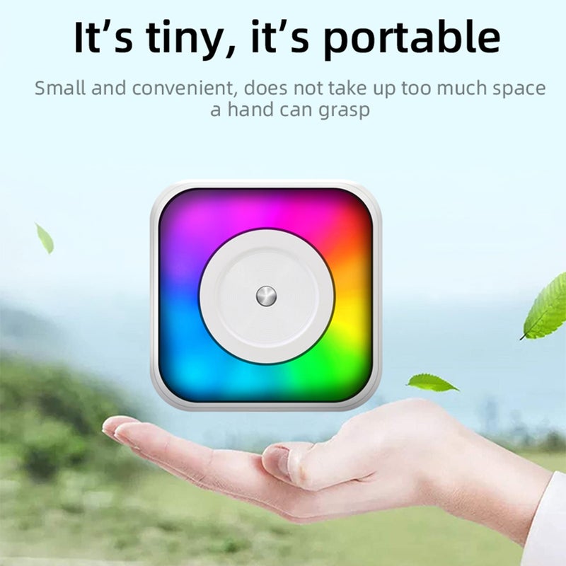 Mini Thermal Printer Multifunction Portable Sticker Maker with RGB Light Instant Photo Inkless Printing Support BT Connection for Smartphone with 1 Thermal Paper Roll 57mm + 10 Self-Adhesive Paper - Image 4