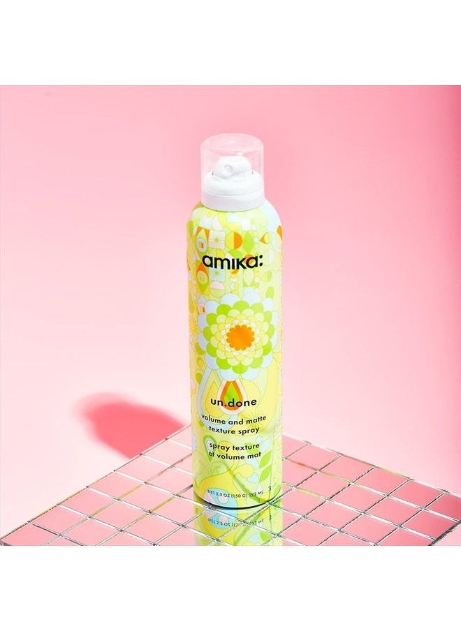 un.done volume & matte texture spray, 5.3 OZ (192ml) | amika