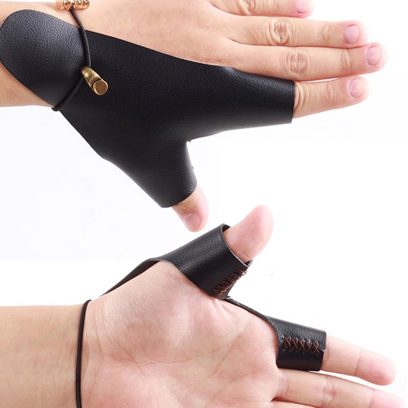 Leather Hand Guard Hand Protective Gear Hand Protector - Image 1