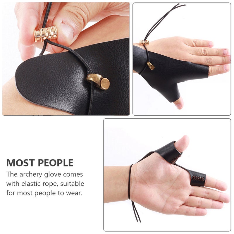 Leather Hand Guard Hand Protective Gear Hand Protector - Image 4