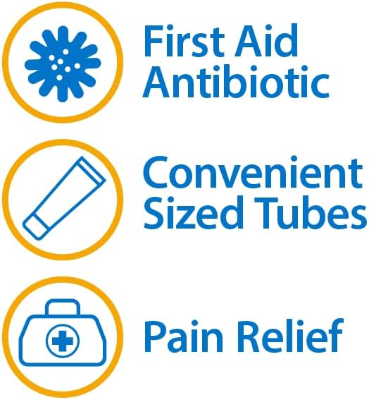 Globe 2 Pack Globe 1oz Triple Antibiotic Ointment  Pain Relief Dual Action Maximum Strength First Aid Ointment Soothes and Heals Painful Minor Scratches and Wounds and Prevents Infection - Image 2