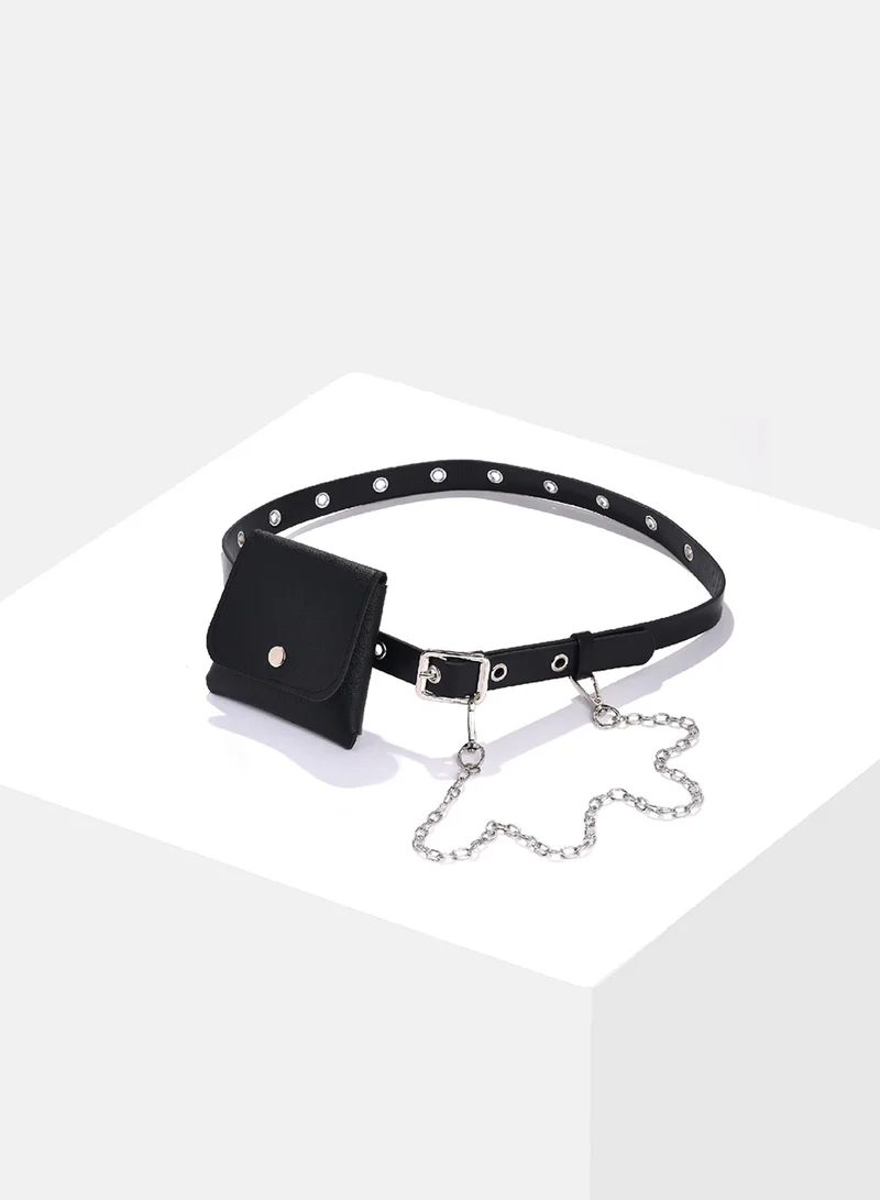 Haute Sauce  Black Belt for Women | Best Price UAE
