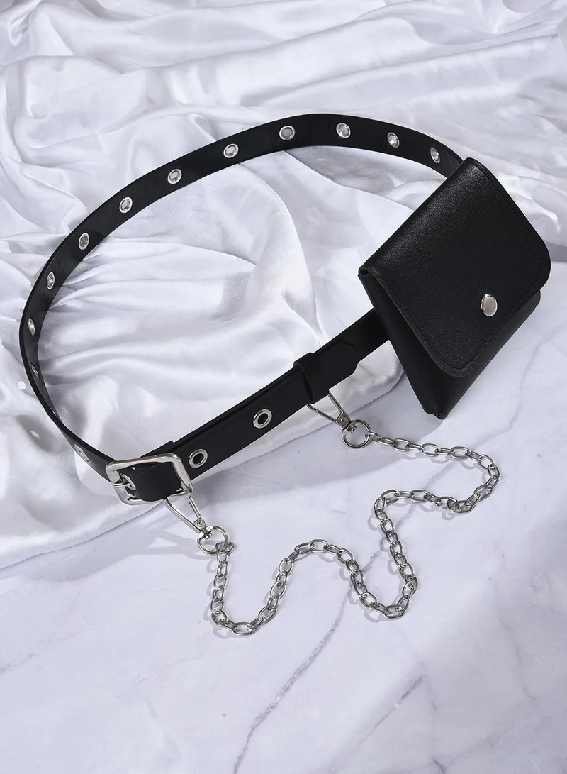 Haute Sauce  Black Belt for Women | Best Price UAE