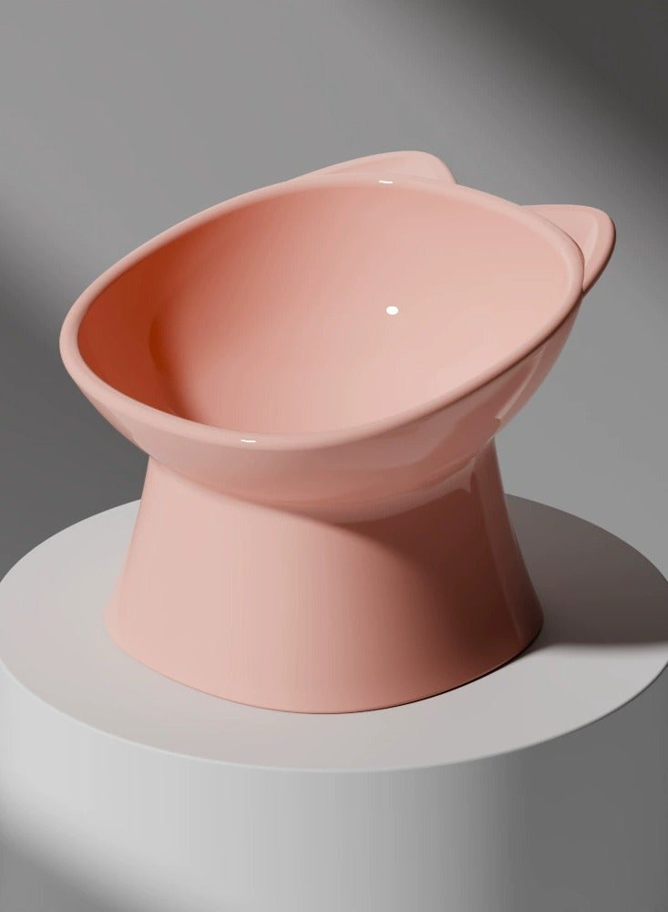 Goolsky Nordic-Style Inclined Cartoon High-Leg Cat Bowl - A Healthy and Stylish Choice for Cats - Image 2