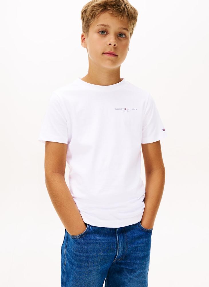 TOMMY HILFIGER Kids Mini Corpcrew Neck T-Shirt - Image 1