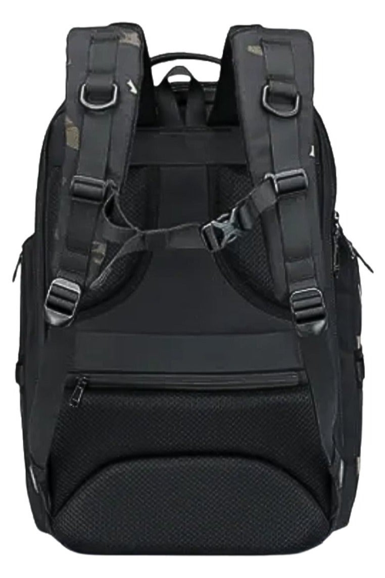 أوزوكو OZUKO 9799 حقيبة ظهر للسفر للابتوب – منفذ USB، مقاومة للماء، تمويه - Image 3