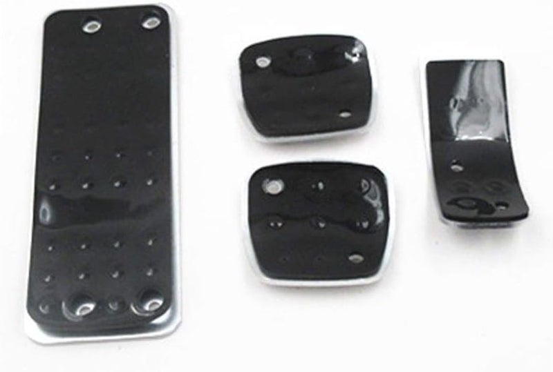 QASULER Pedal Brake Clutch Pedals Kit Cover for Peugeot 206 - Image 3