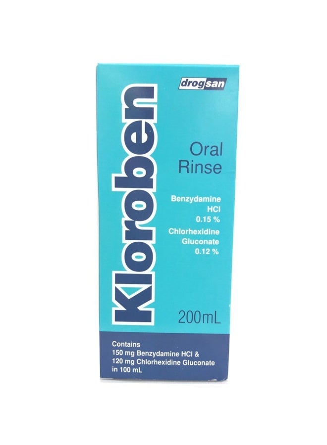 Kloroben Oral Rinse 200 ML - Image 1