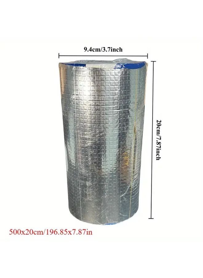 500x20cm Waterproof Aluminum Foil Butyl Tape High Temperature Resistant Self Adhesive Sealant - Image 1