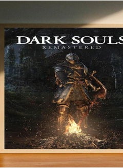 ملصق قماشي للعبة Dark Souls Remastered، ديكور فني للحائط، ديكور منزلي، بدون إطار