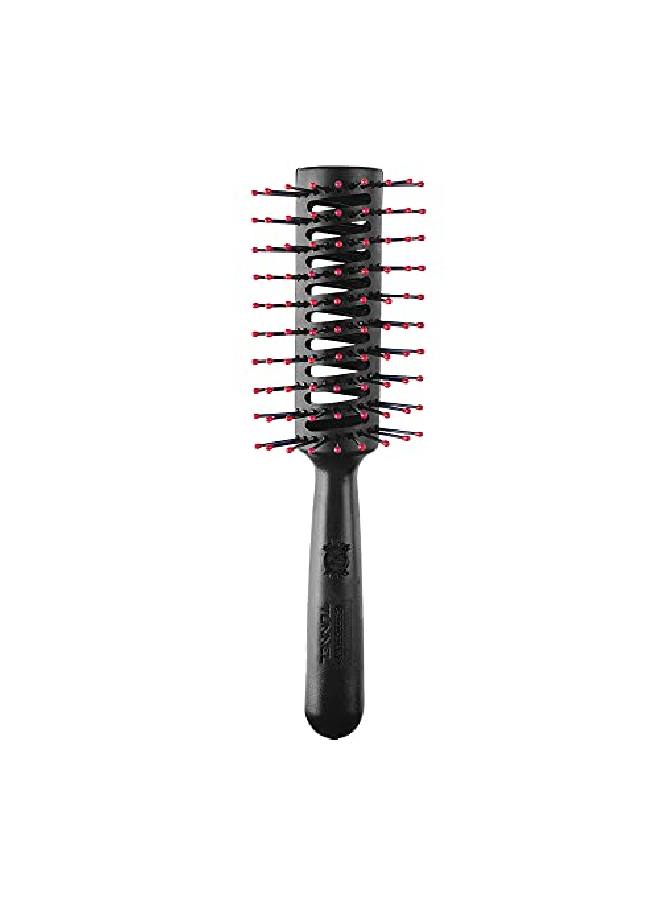 Cricket Static Free Tunnel Vented Hair Brush For Blow Drying And Styling All Hair Types Black - Image 2