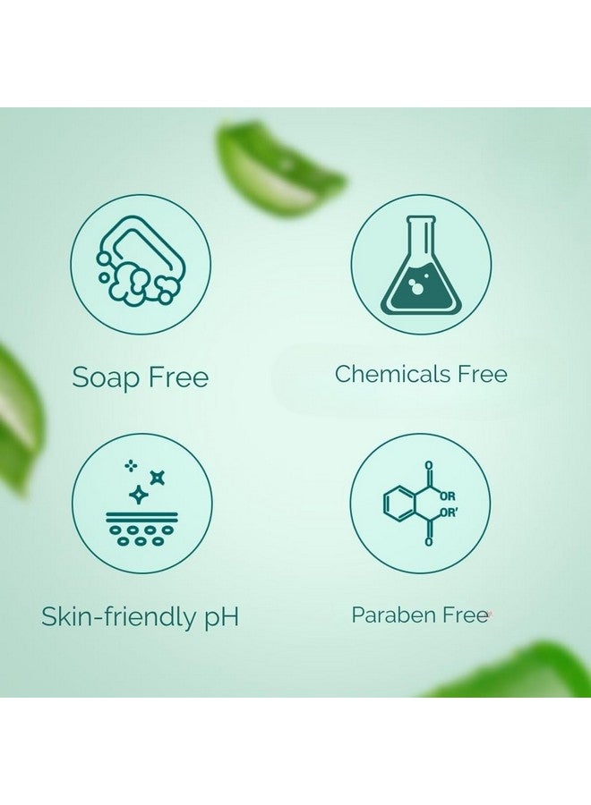ZENIUS Aloe Neem Facewash | Neem Pimple Control Face Wash | Enriched with Neem, Aloe Vera & Haridra | Oil Control | 200ml - Image 4