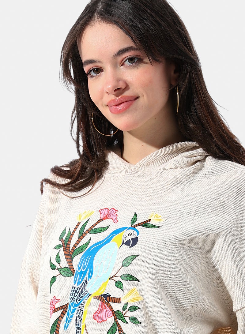 Andora High Low Slip On Hooded Pullover - Image 4