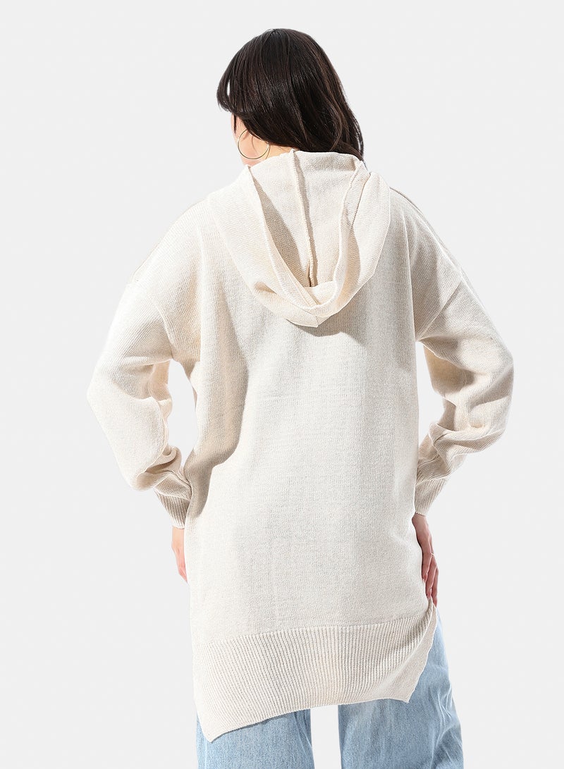 Andora High Low Slip On Hooded Pullover - Image 3