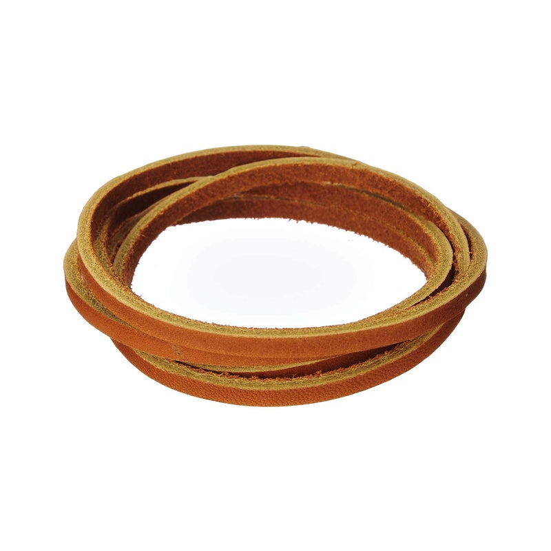 Realeather Silver Creek Leather Co Realeather Latigo Leather Lace for Crafts and Jewelry Making, 1/8" x 50', Cheiftan - Image 3