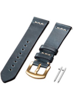 Vagave Genuine Leather Band 20MM 22MM 24MM Fossil Diesel Lacoste Casio Armani Tissot Nacar Classic Watch Band Leather Strap  - Image 1