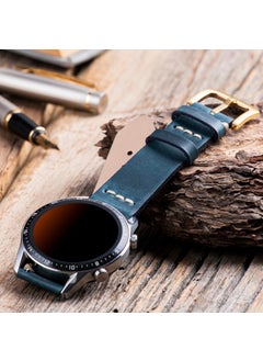 Vagave Genuine Leather Band 20MM 22MM 24MM Fossil Diesel Lacoste Casio Armani Tissot Nacar Classic Watch Band Leather Strap  - Image 5