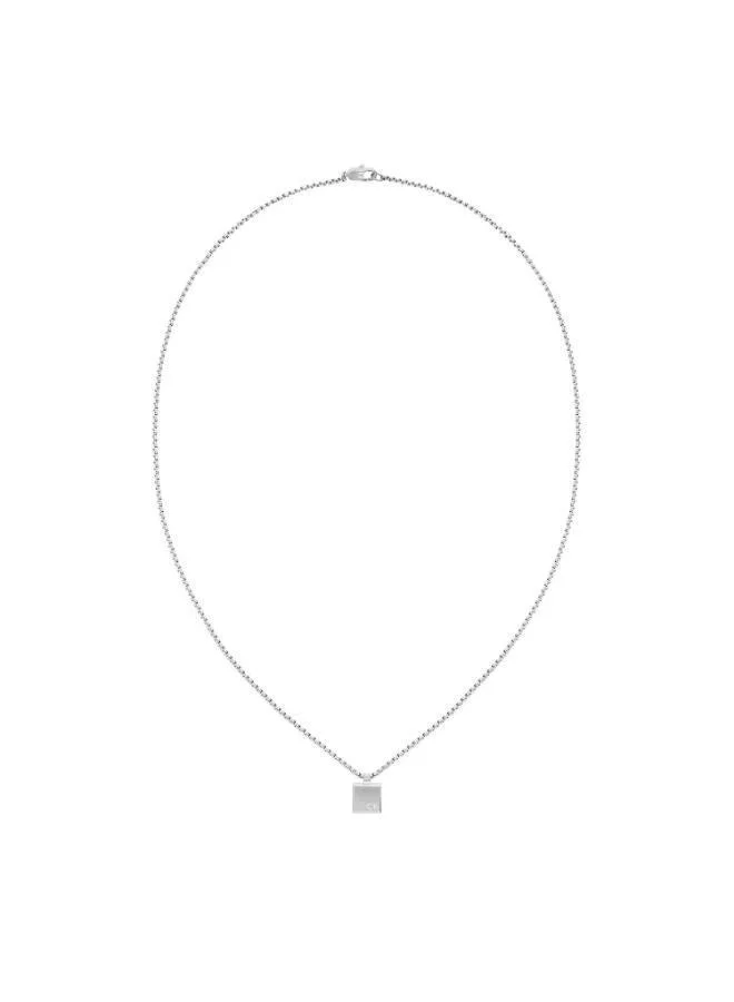 CALVIN KLEIN Pendant Necklace in Stainless Steel