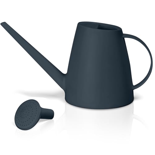 TTAOE GN Watering Can - for Indoor and Outdoor House Plant Garden - with Long Spout - 1/2 Gallon - Grey - Image 1
