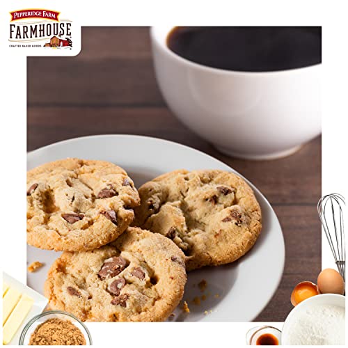 Pepperidge Farm Farmhouse Thin & Crispy Toffee Milk Chocolate Cookies, 6.9 oz. Bag - Image 4