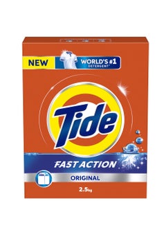 Tide Fast Action Laundry Detergent Powder 2.5kg  - Image 1