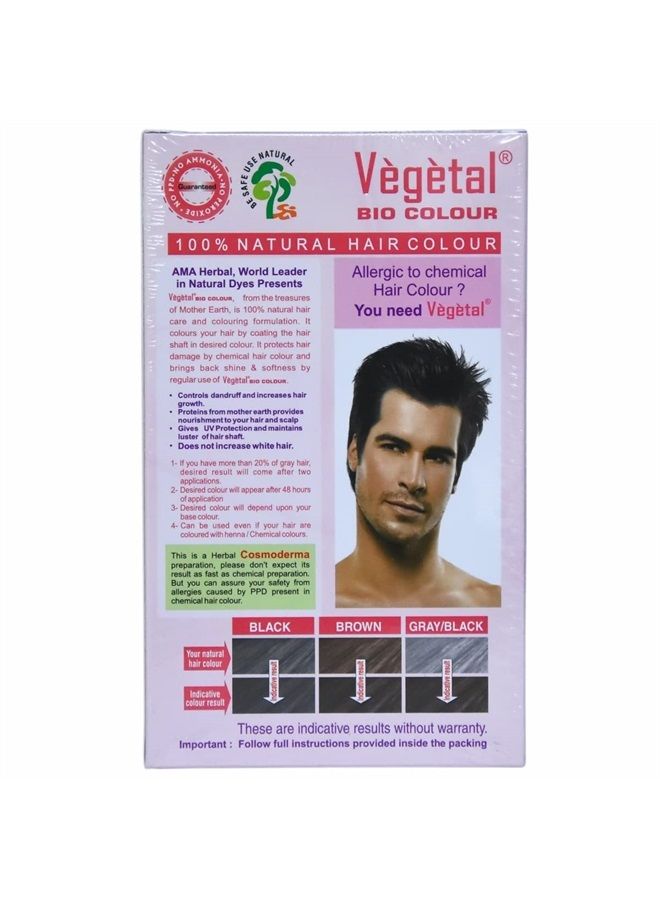 Vegetal Bio Colour-Soft Black 50 Gm - Image 1