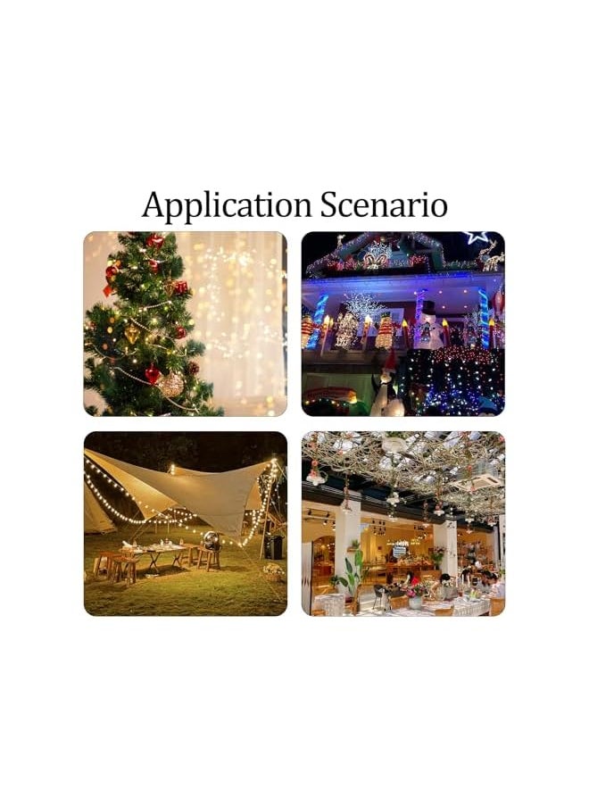 The Bros Christmas Lights 20 LED Christmas Tree Decorations Christmas Decorations Lights Indoor and Outdoor Waterproof for Home Bedroom Classroom Patio Party Decor (3M 20 LED Christmas Lights)  - Image 4