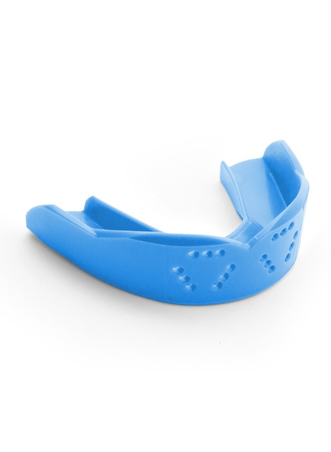 3D Oral Care Mouthguard Youth Electric Blue Thermo Polymer 2 Mm - Set Of 1