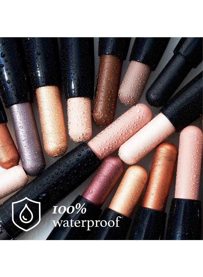 Julep ظلال عيون 101 من كريمة إلى بودرة، قلم ظلال عيون مقاوم للماء، لمعة لؤلؤية ولمعة وردية - Image 5