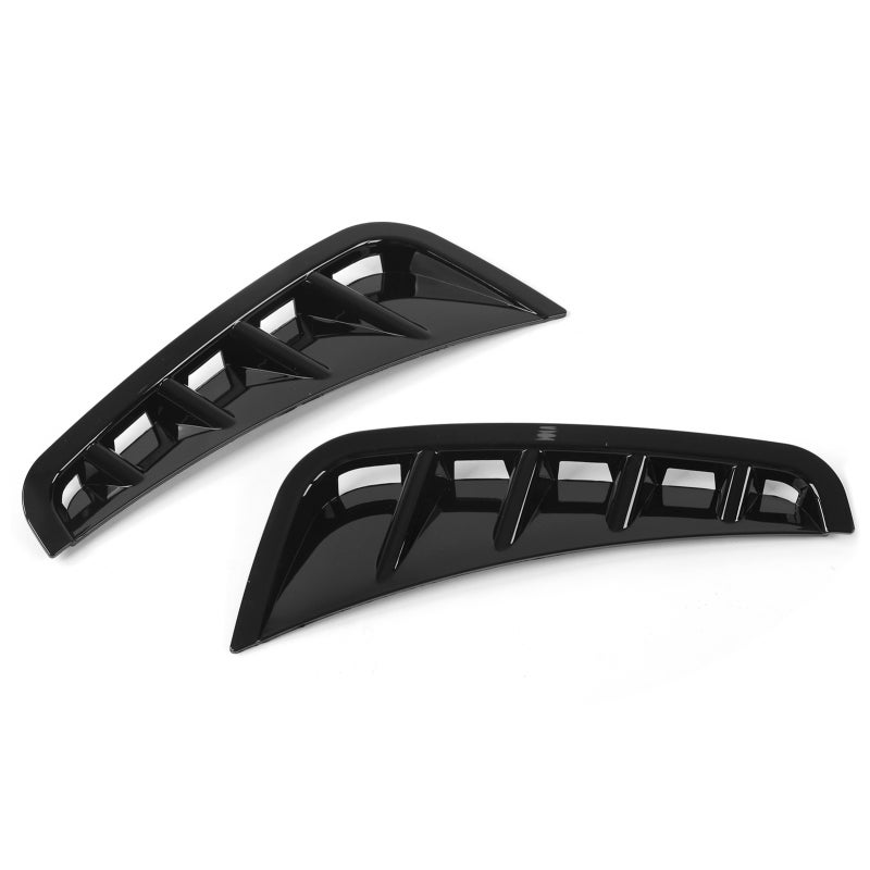 Front Bumper Lip Splitter Fins Replacement For Benz C Class W205 AMG Line 2019+ - High Quality ABS Material Spoiler Canards Kit For Car Exterior - Image 5