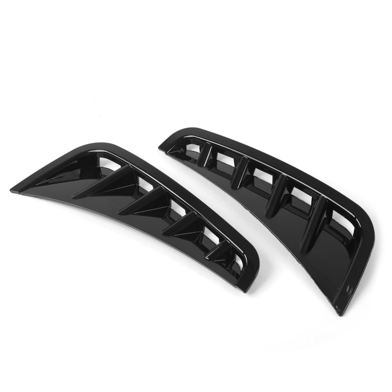 Front Bumper Lip Splitter Fins Replacement For Benz C Class W205 AMG Line 2019+ - High Quality ABS Material Spoiler Canards Kit For Car Exterior - Image 3