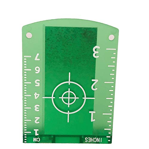 YOTOM Laser Targets, 2 Pack Magnetic Floor Laser Targets Card Plate for Green Beam Laser Level - Image 4