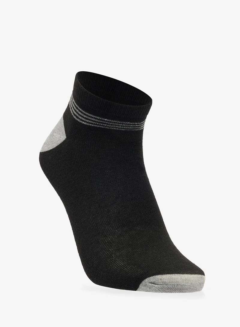سفنتي فايف بيسيكس Pack Of 4 Ankle Socks