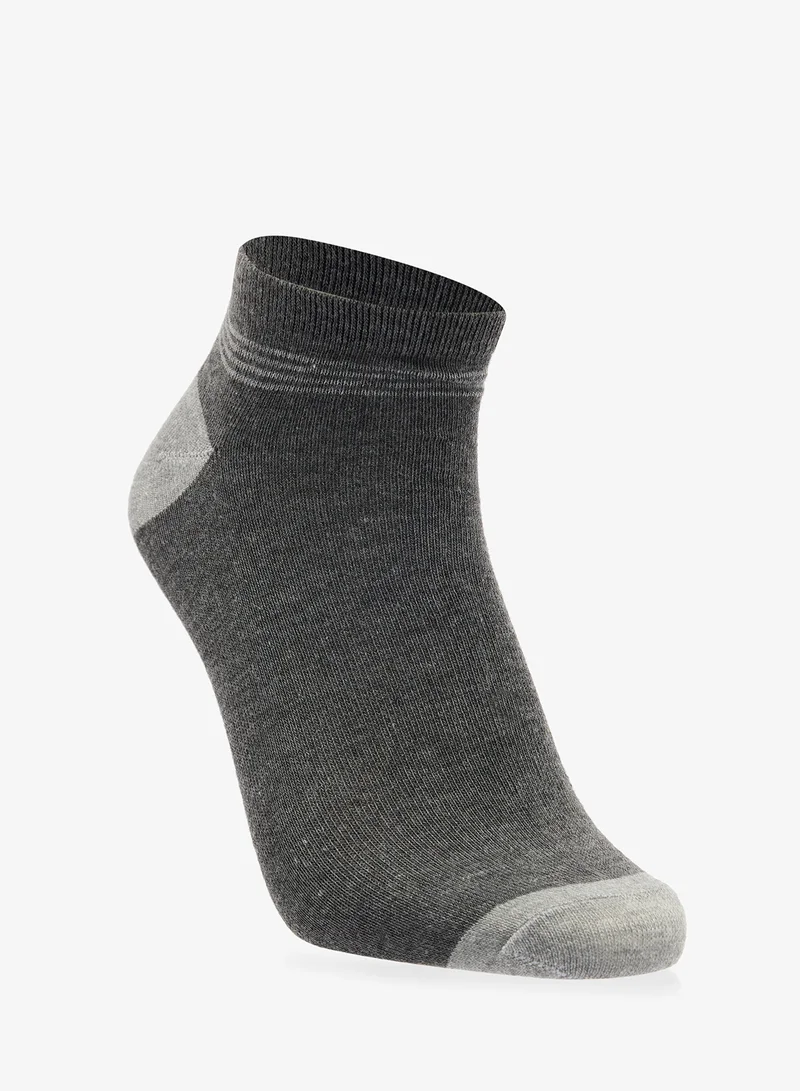 سفنتي فايف بيسيكس Pack Of 4 Ankle Socks