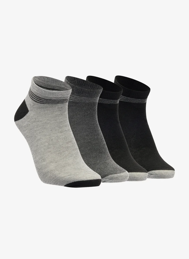 سفنتي فايف بيسيكس Mens Low Ankle Socks