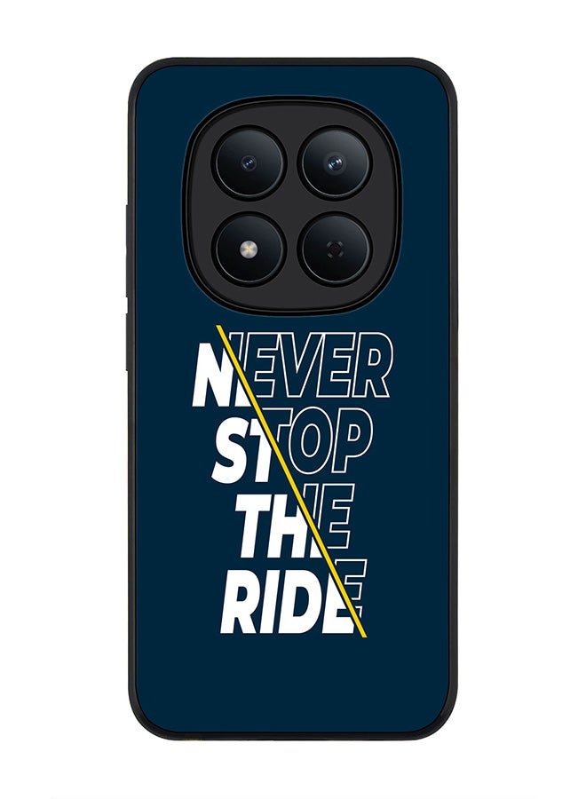 Stylizedd For Xiaomi Redmi Note 15 Pro 5G Case,Slim fit Camera Protection, Shockproof Thin Phone cover  - Never stop the ride - Image 1