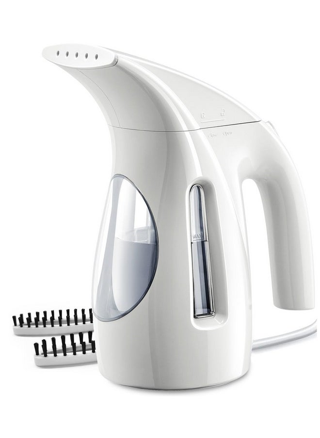 HiLife HiLIFE Steamer for Clothes, Portable Handheld Design, 240ml Big Capacity, 700W, Strong Penetrating Steam, Removes Wrinkle, for Home, Office and Travel(ONLY FOR 120V)(White)  - Image 1