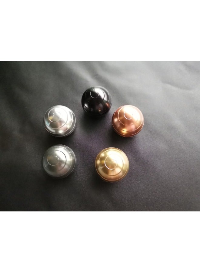 لعبة سطح المكتب الدورانية الحركية للمكتب بأطراف الأصابع لعبة تخفيف الضغط الكروية - اللون: ذهبي كبير 54 مم كبير - Image 2