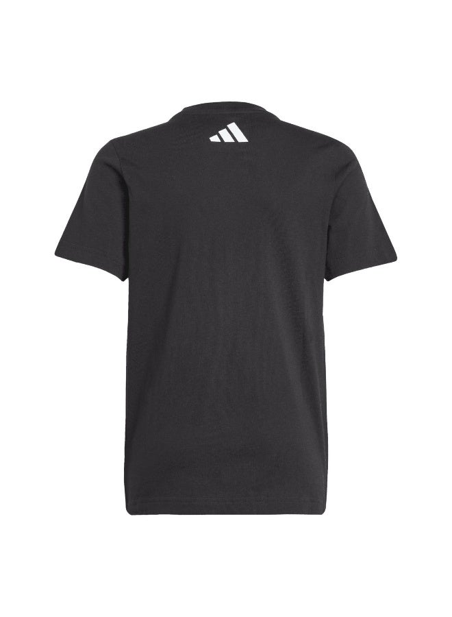 Adidas Mer Dna Gftee Y Black Motorsport T-Shirts For Junior 7-8Y - Image 2