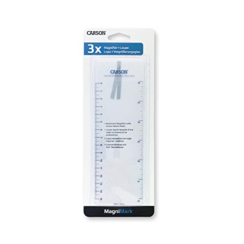 Carson MagniMark Fresnel 3x Power Page Magnifier with 6-Inch Ruler (MM-22) - Image 4