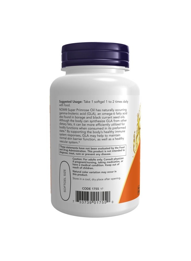 now Super Primrose Evening Primrose Oil - 60 Softgels - Image 3
