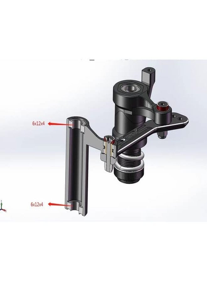 هوت رايسنغ مزلقة هوت ريسينغ SLG4801 ذات محمل ألومنيوم عالي التحمل - Image 3