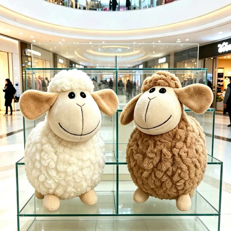 Xinjiang Lamb Plush Keychain Cute Pendant Gift - Image 2