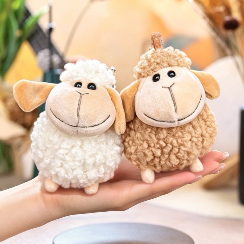 Xinjiang Lamb Plush Keychain Cute Pendant Gift - Image 1