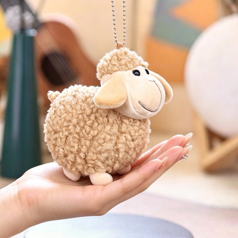Xinjiang Lamb Plush Keychain Cute Pendant Gift - Image 3